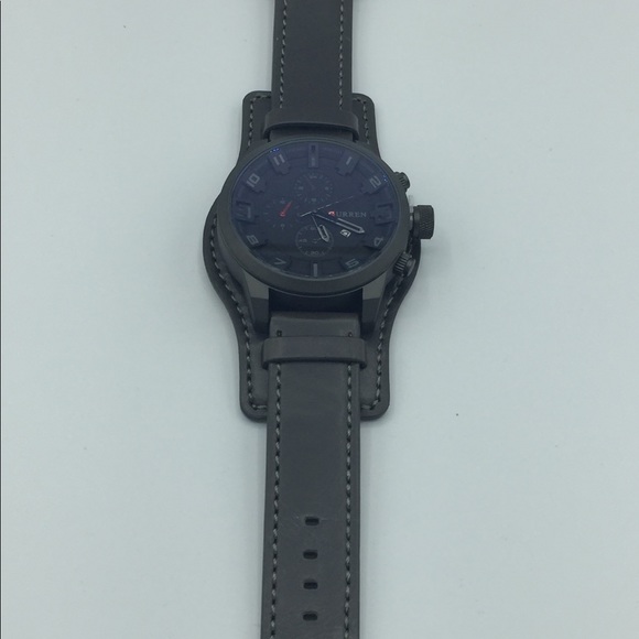 Curren 8225 Mens Military Quartz Luxury - Picture 3 of 4